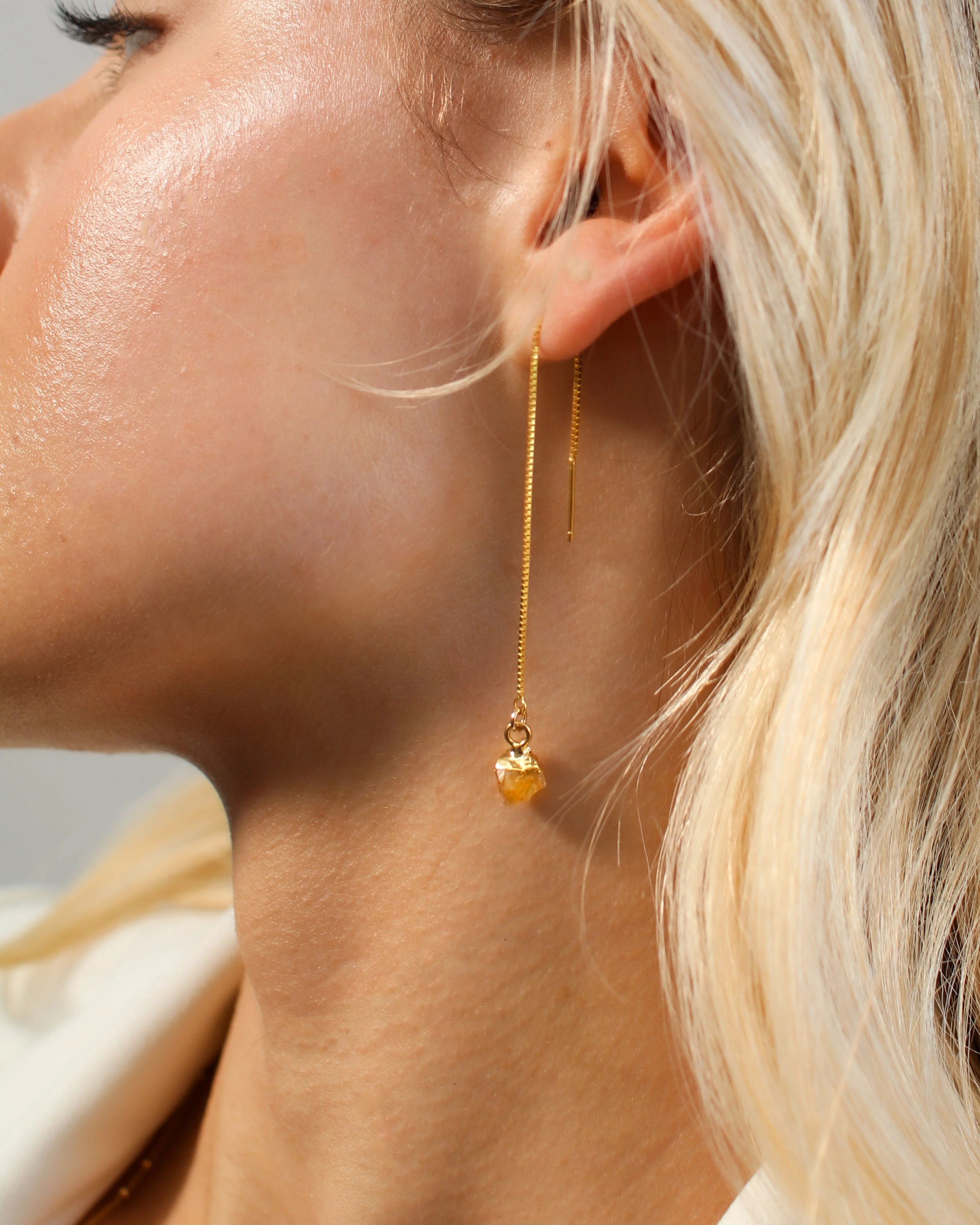 November Birthstone | Citrine Earrings - Image 10