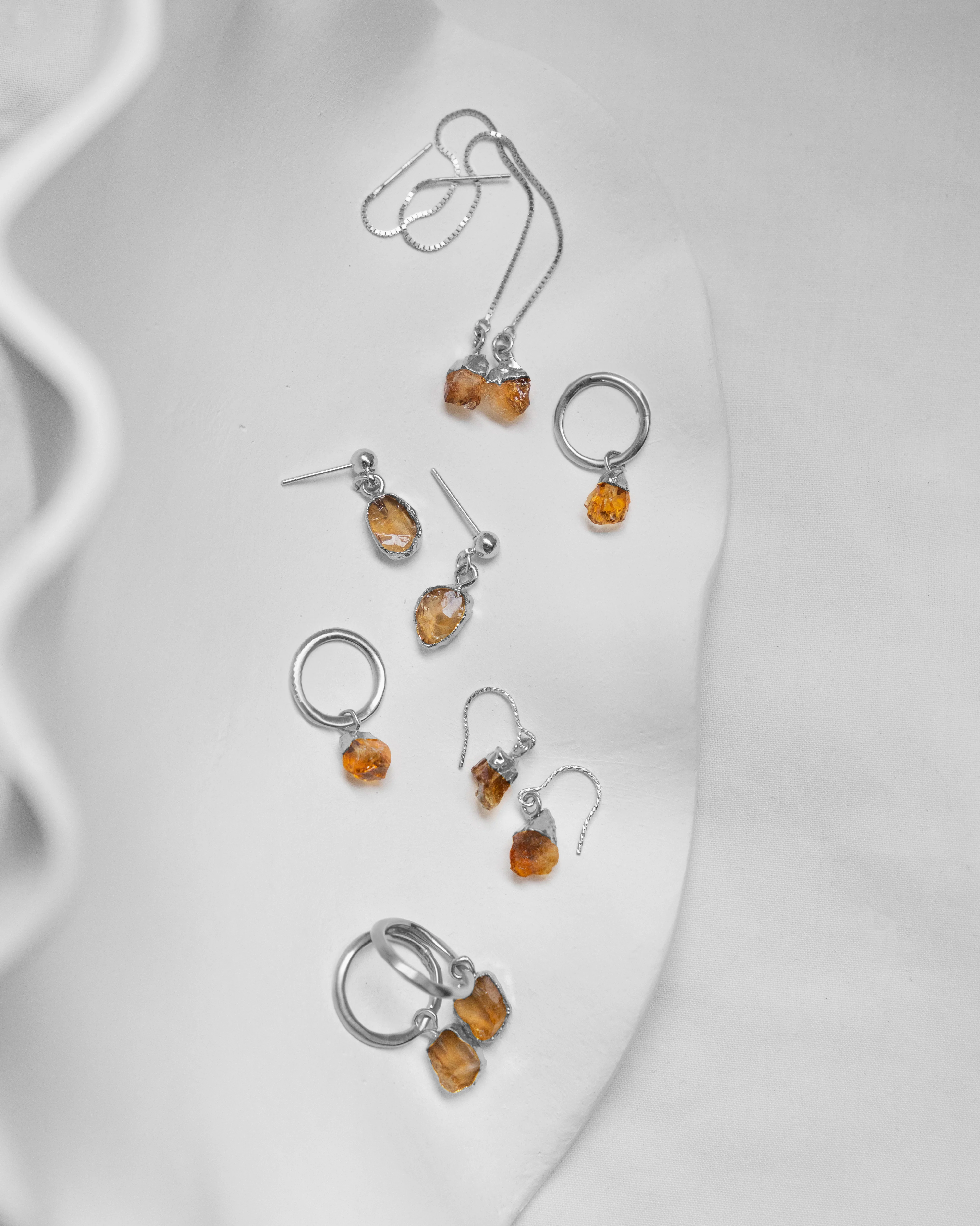 November Birthstone | Citrine Earrings - Image 16