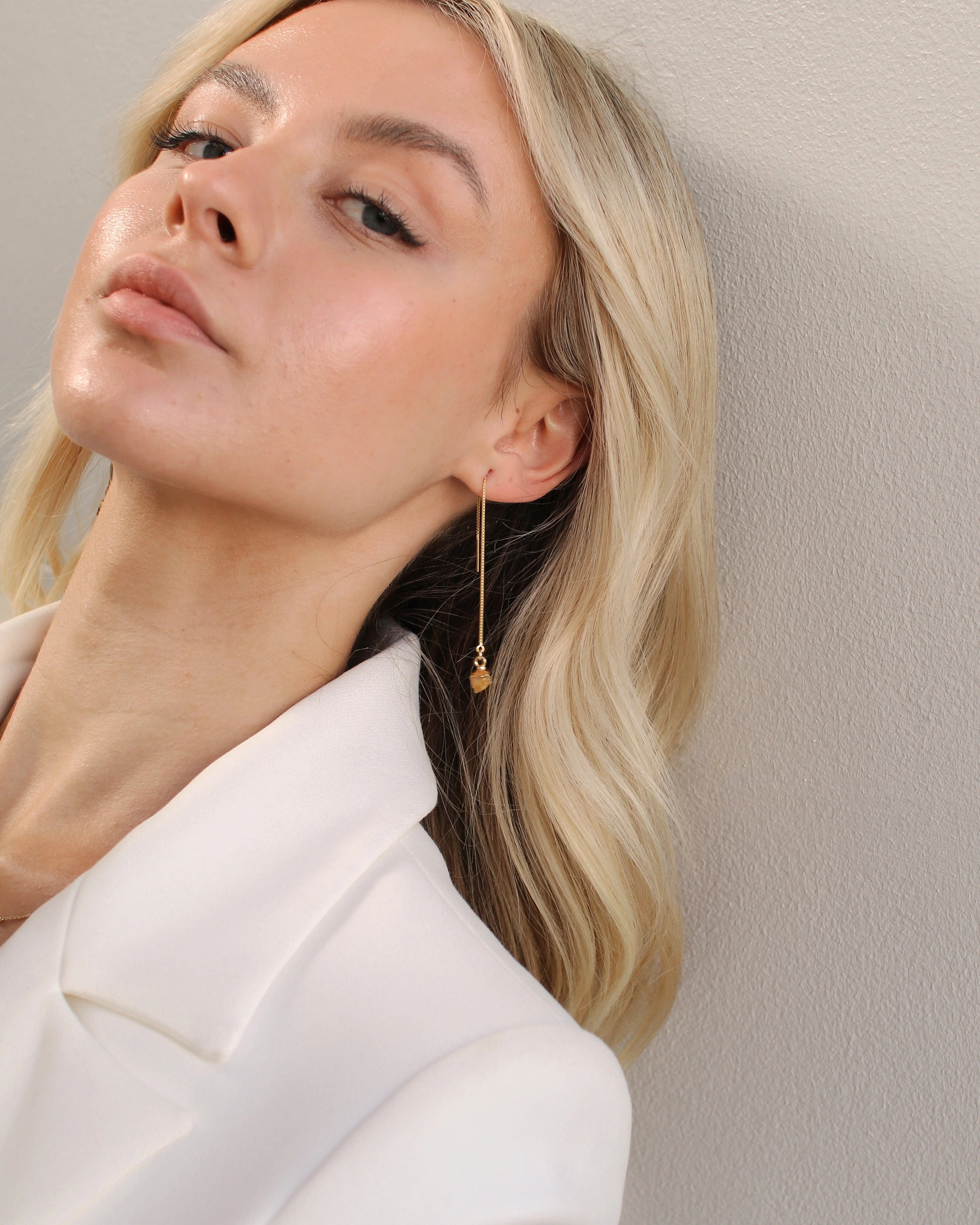 November Birthstone | Citrine Earrings - Image 7