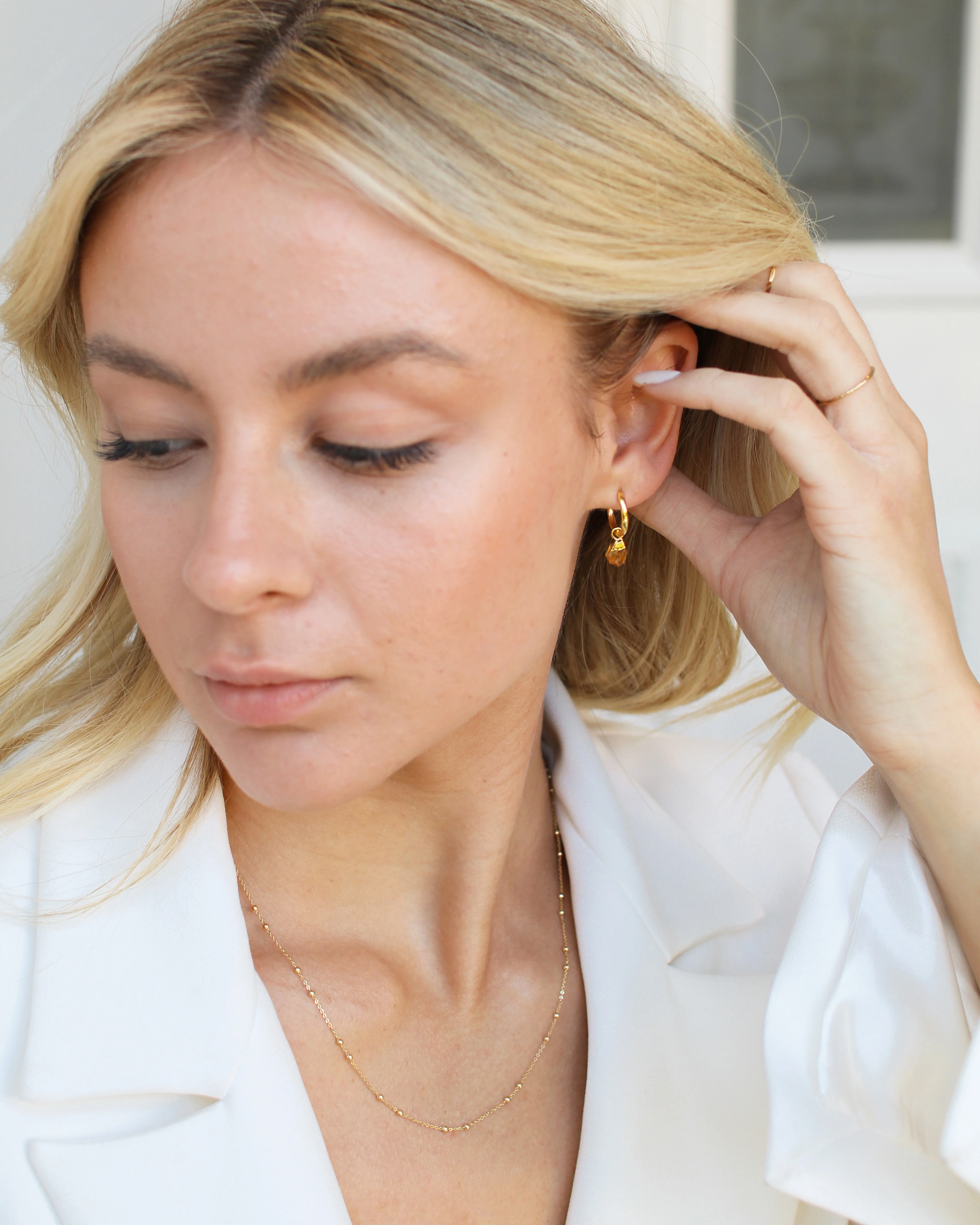 November Birthstone | Citrine Earrings - Image 8