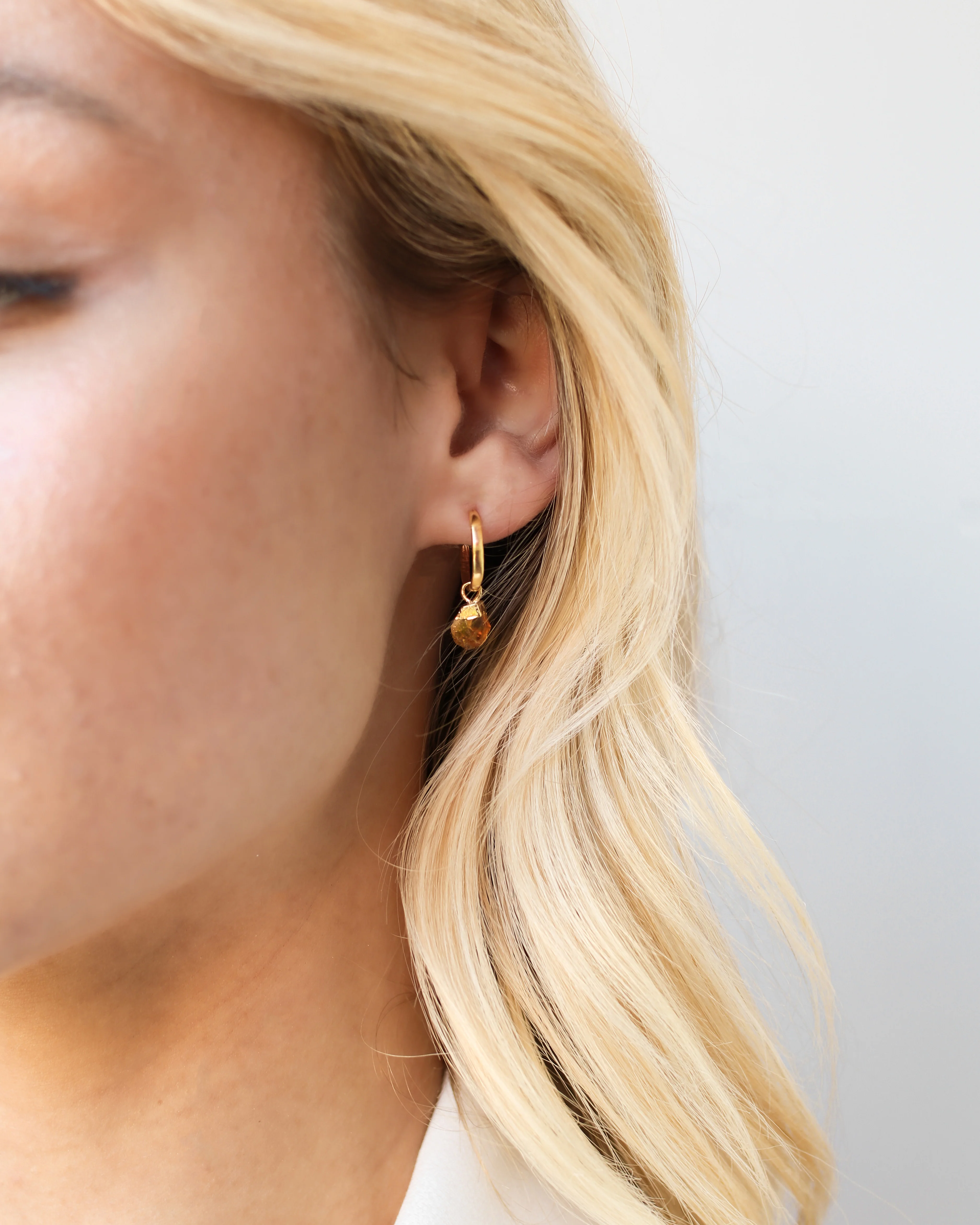 November Birthstone | Citrine Earrings - Image 9