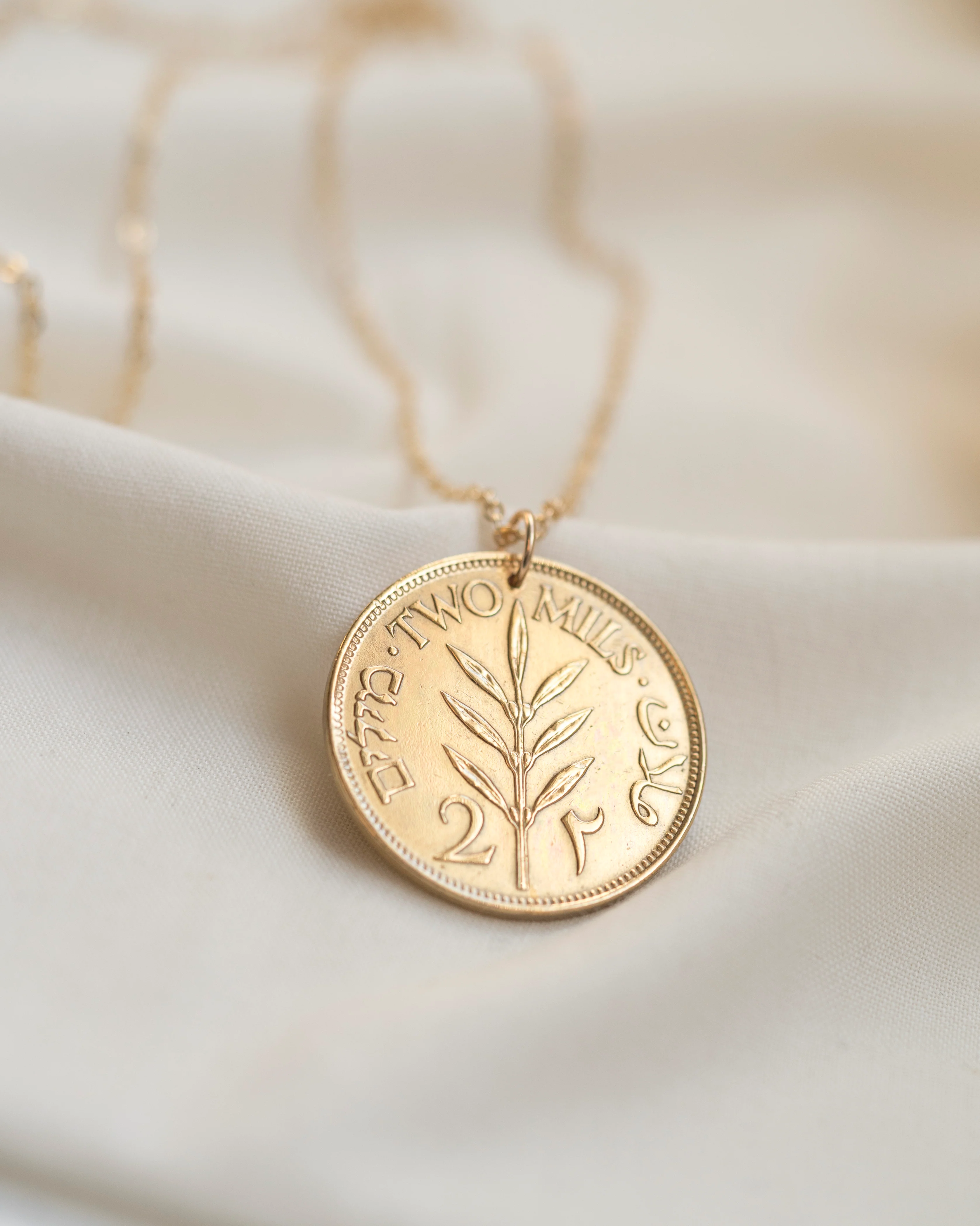 Palestine | 1927 Medallion Coin Necklace - Image 5