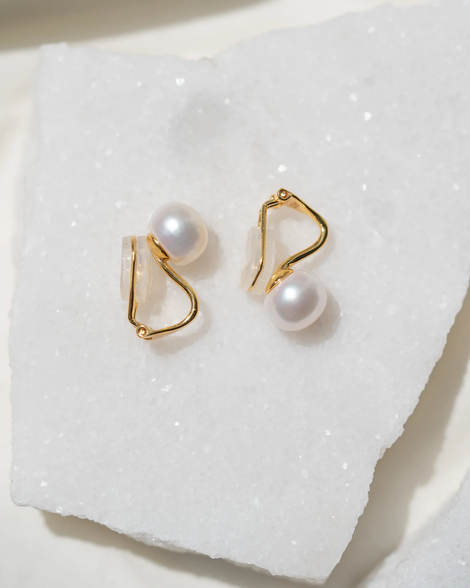 Perfect Pearl Clip-On Earrings - Image 2