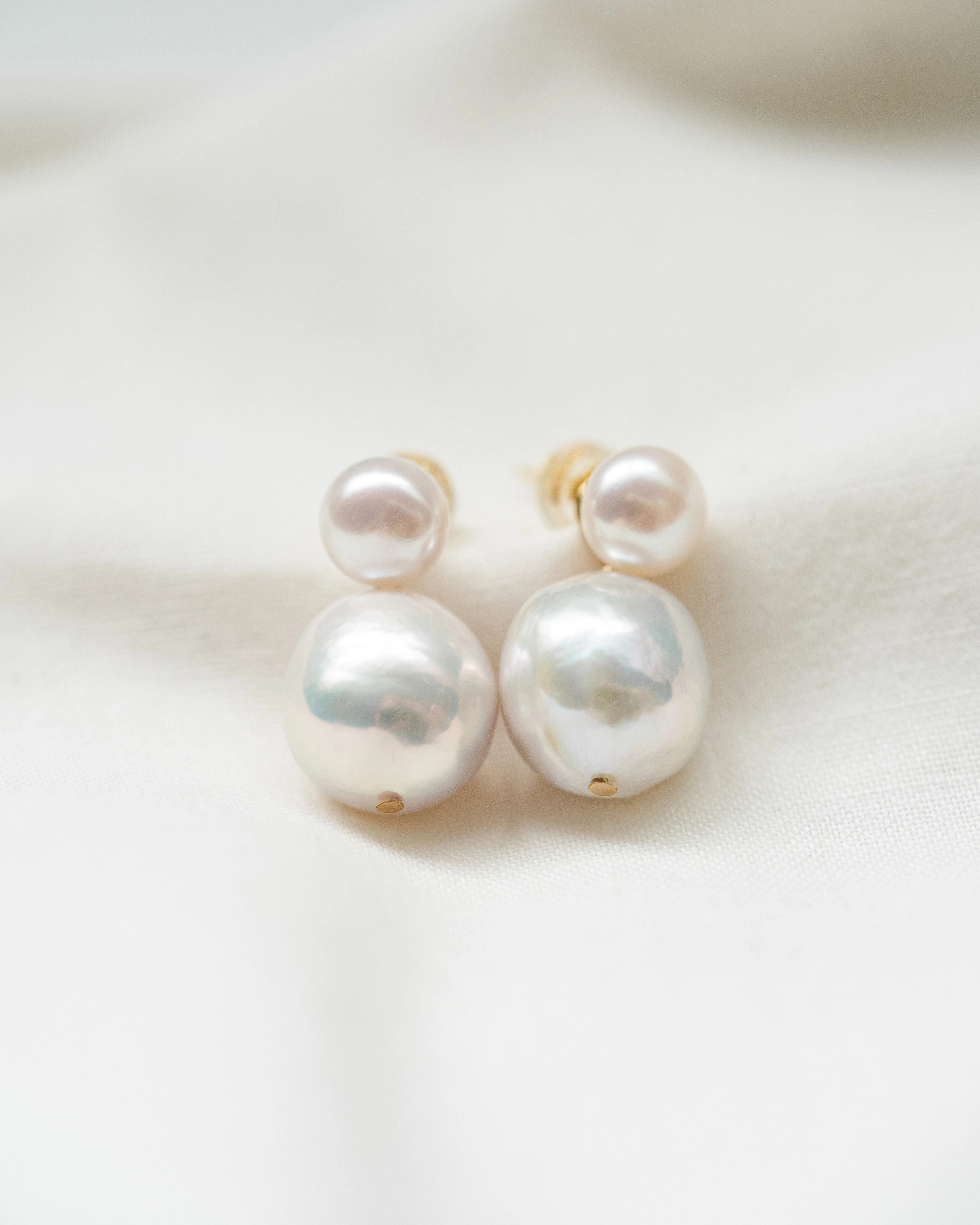 Pim Petite Pearl Earrings - Image 13