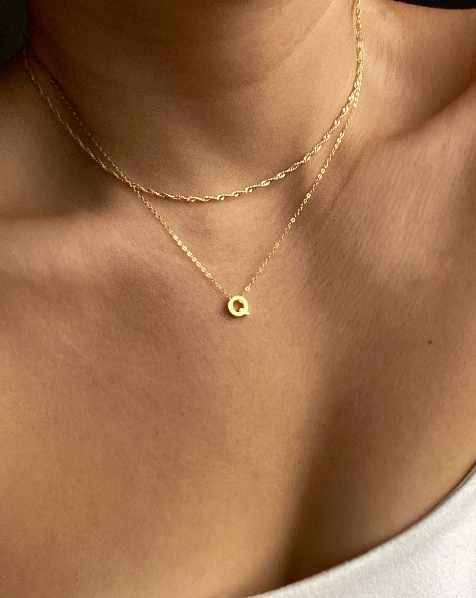 Q - Alphabet Necklace - Image 3
