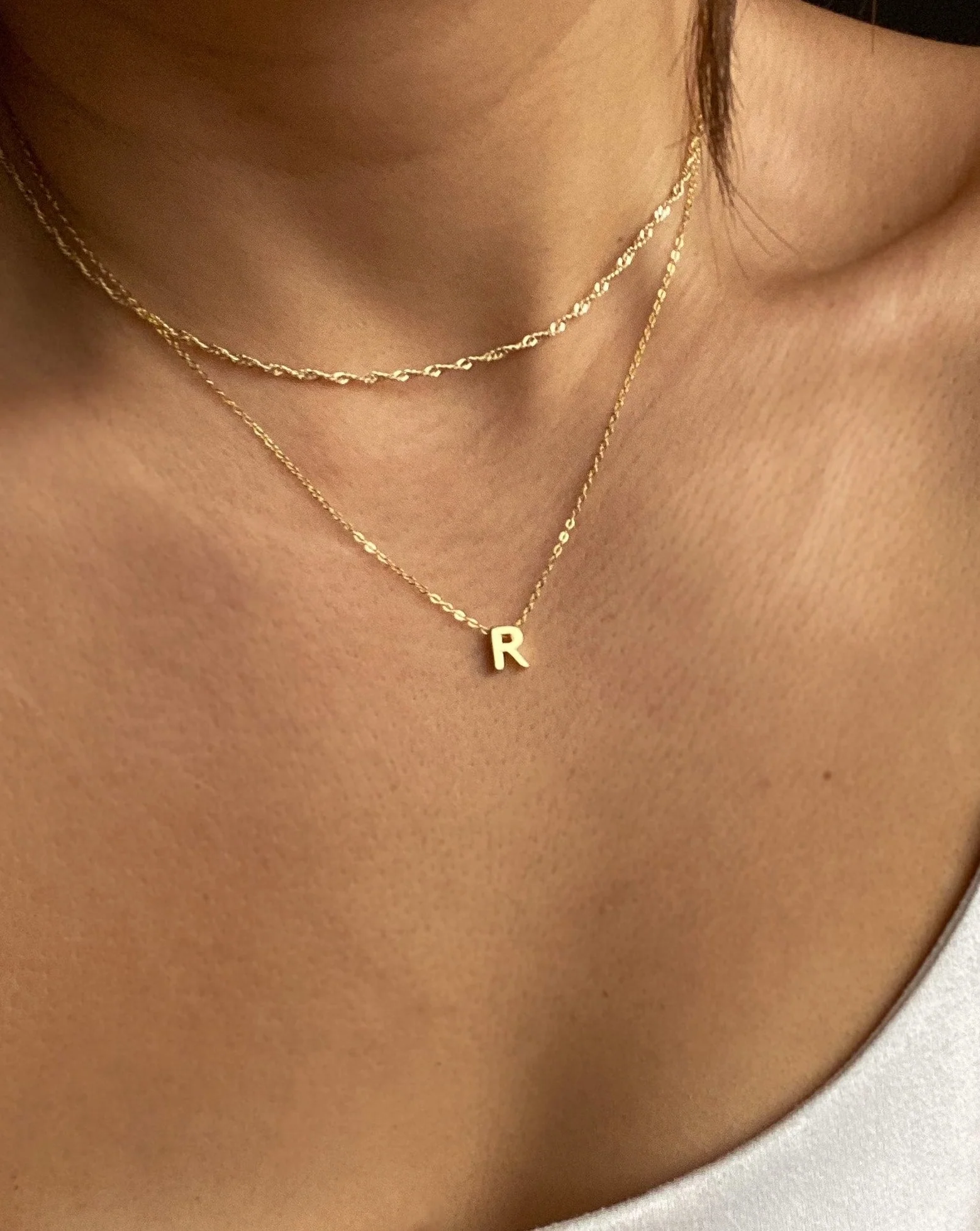 R - Alphabet Necklace - Image 3