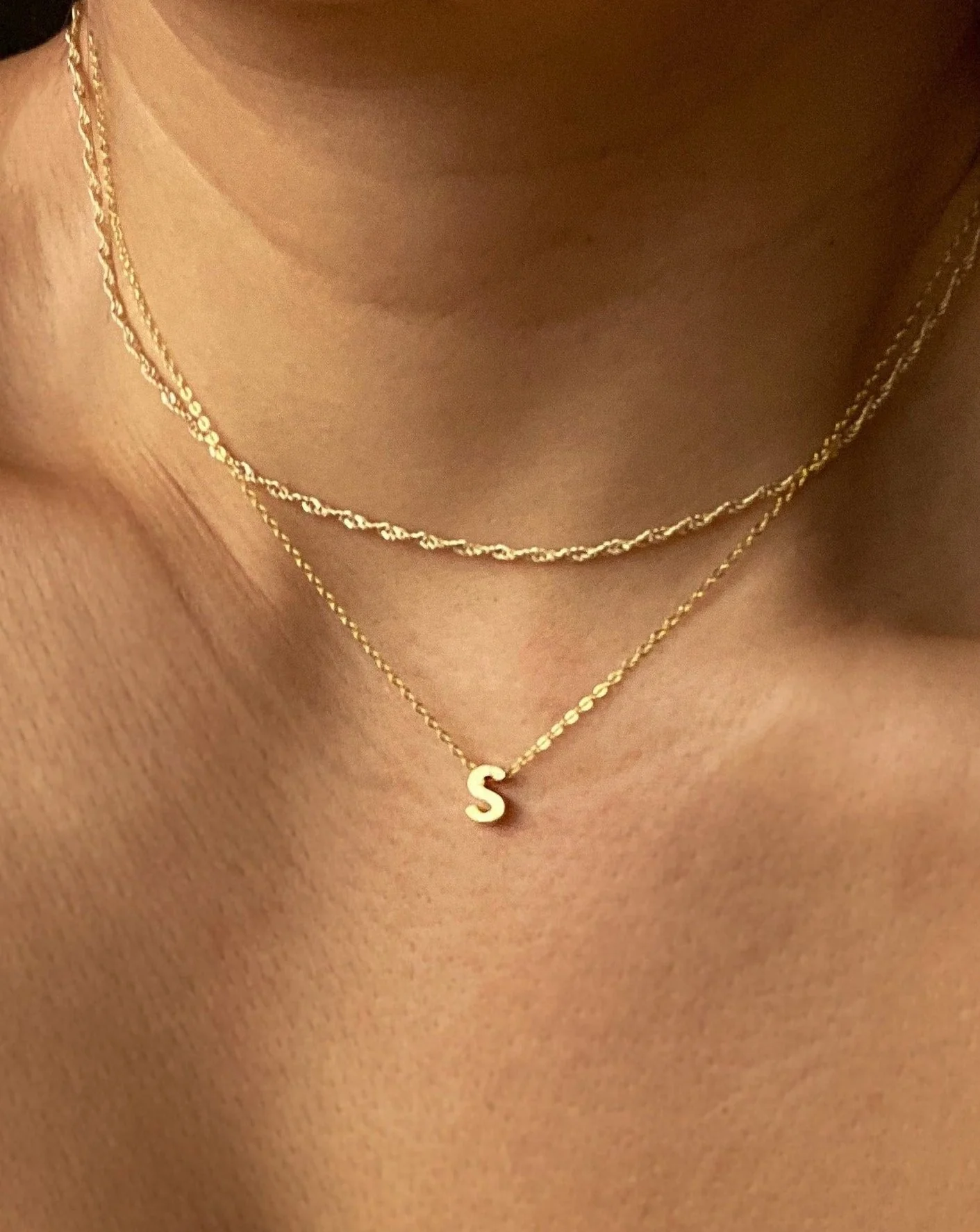 S - Alphabet Necklace - Image 2