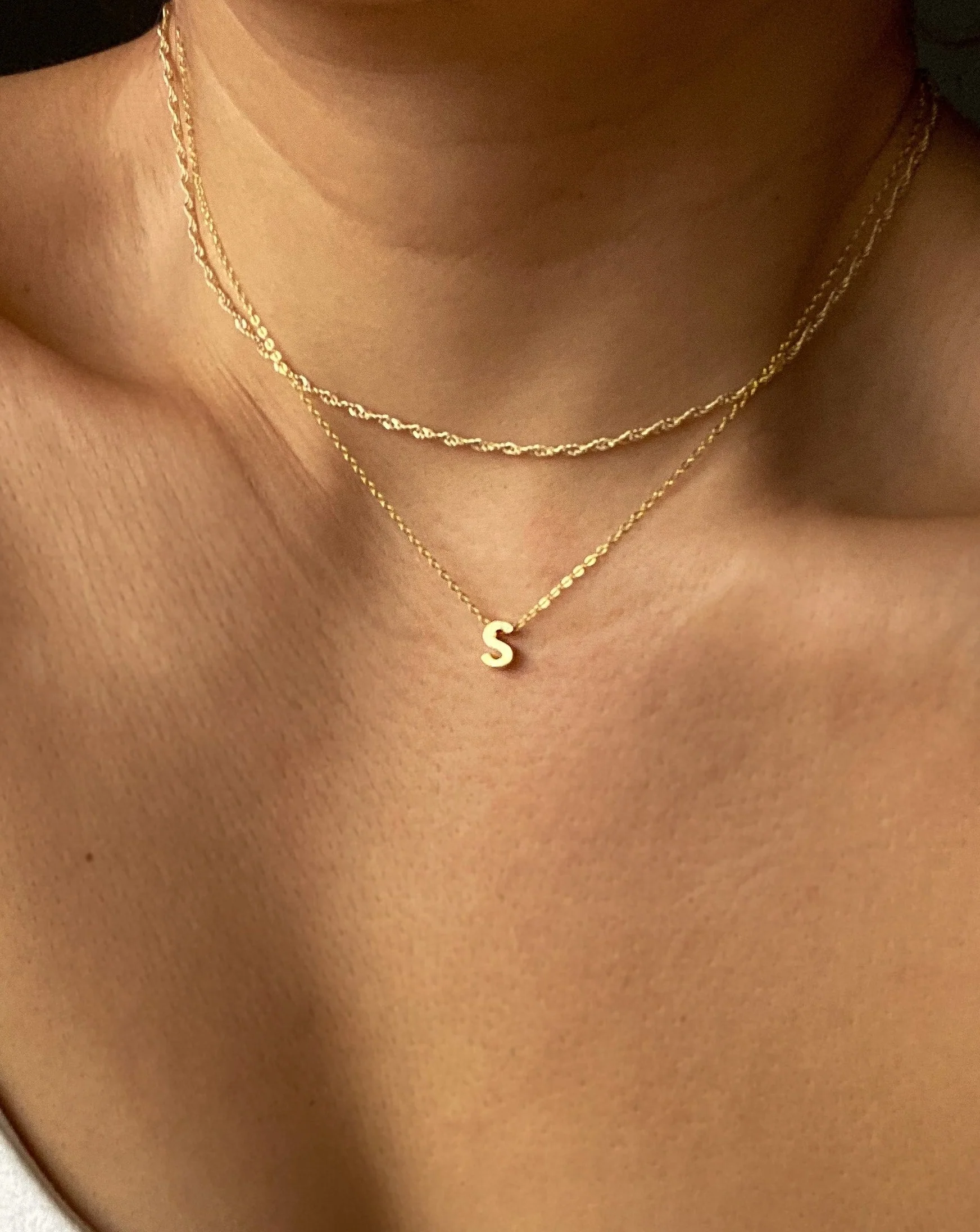 S - Alphabet Necklace - Image 3