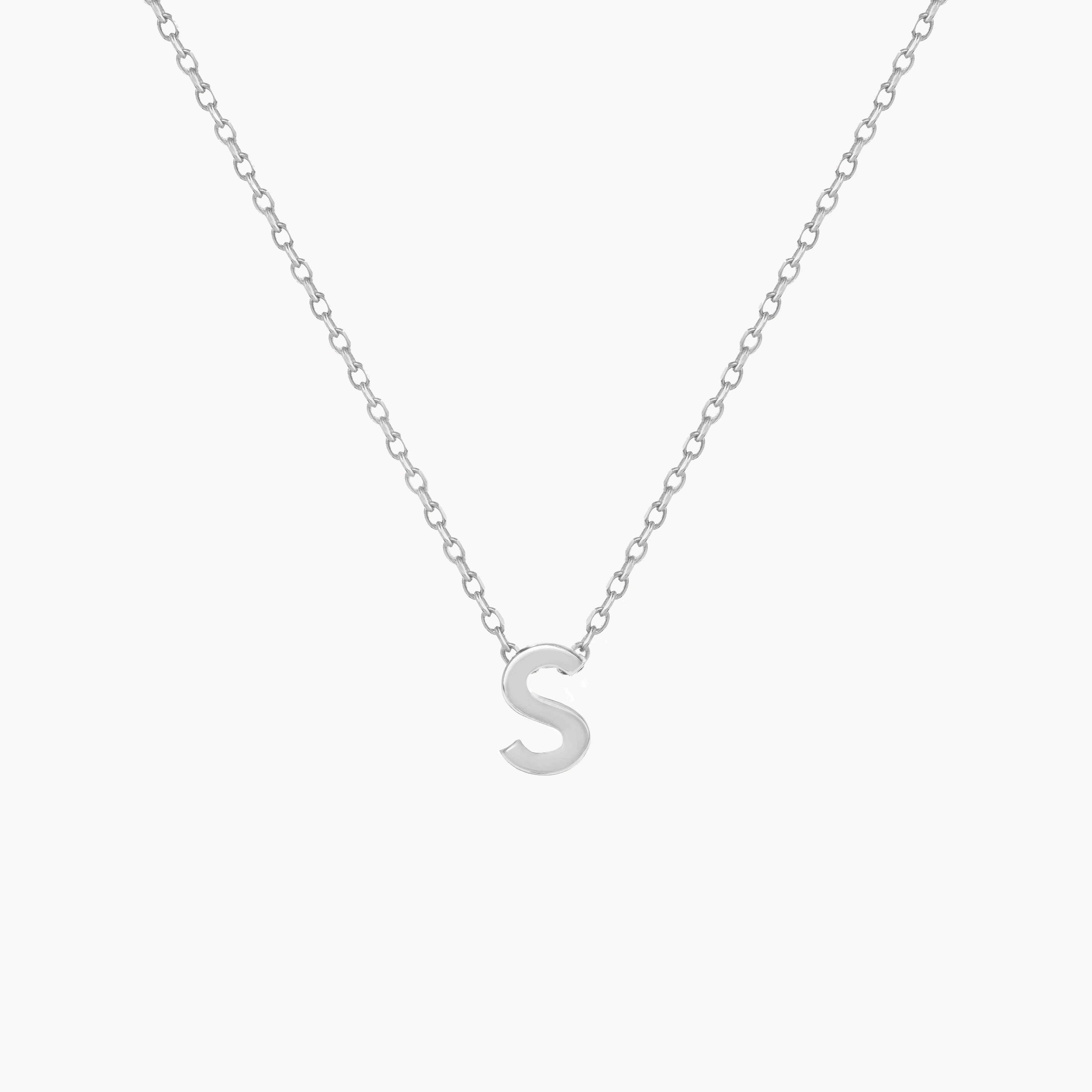 S - Alphabet Necklace - Image 4