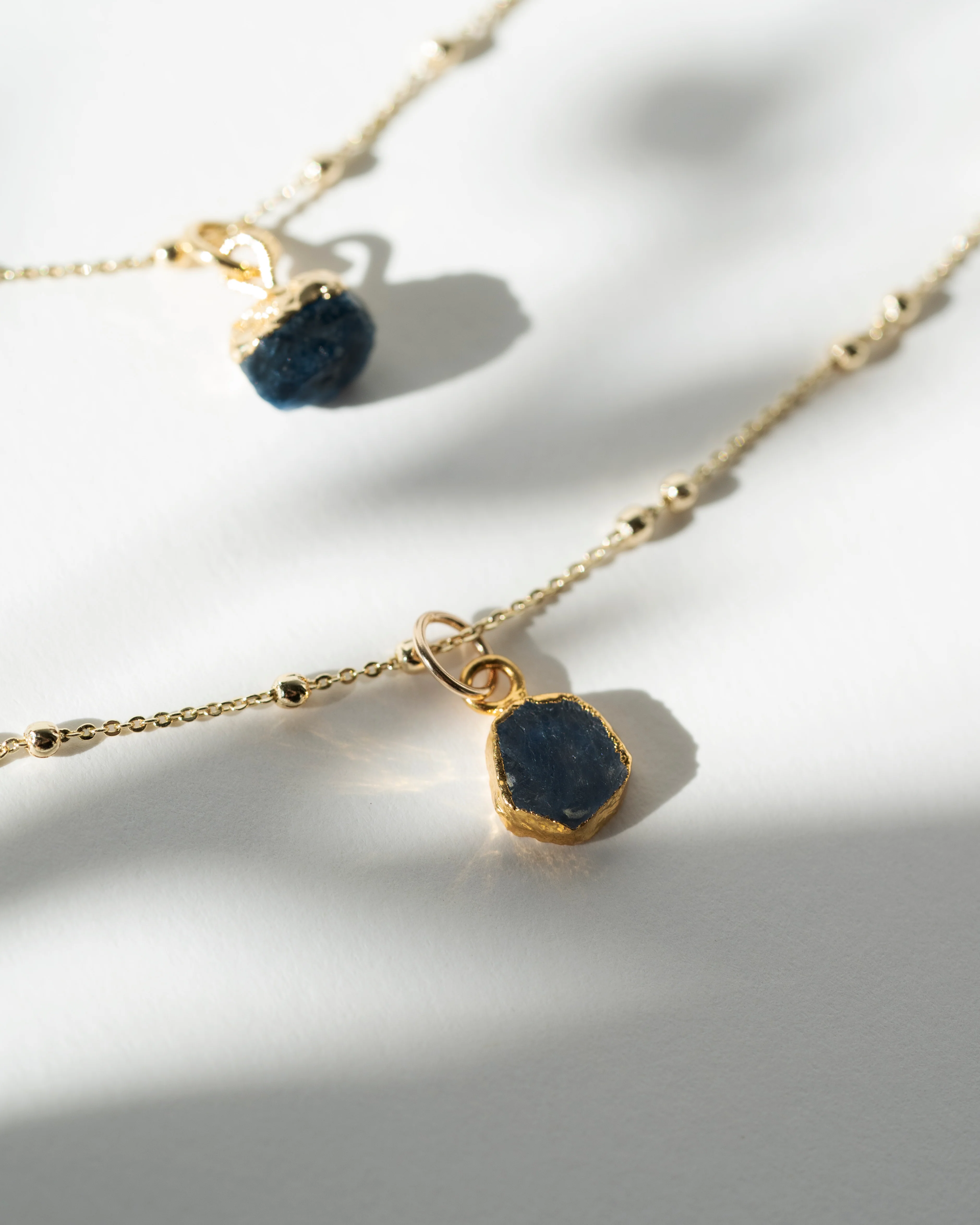 September Birthstone | Sapphire Necklace - Image 3