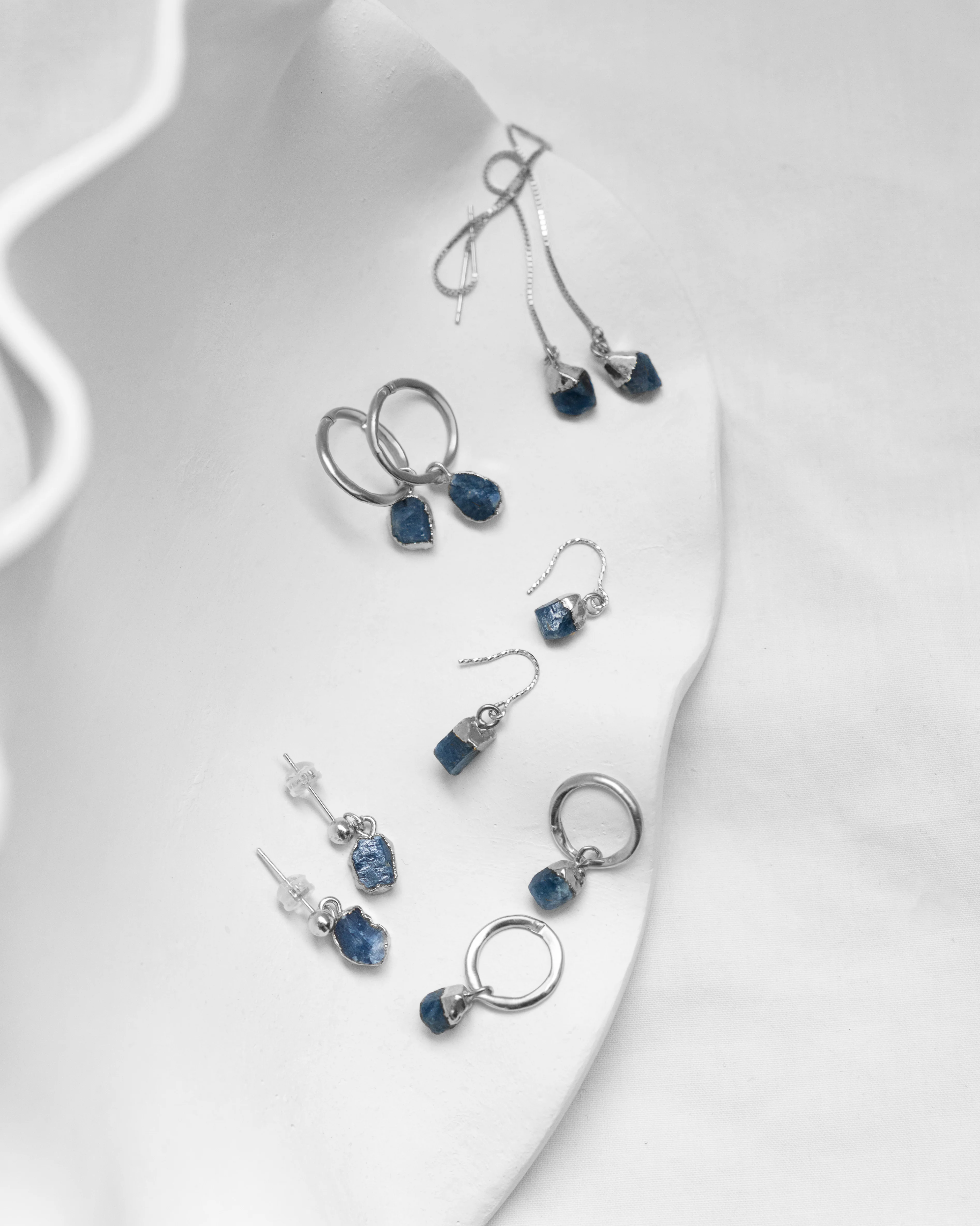 September Birthstone | Sapphire Earrings - Image 14