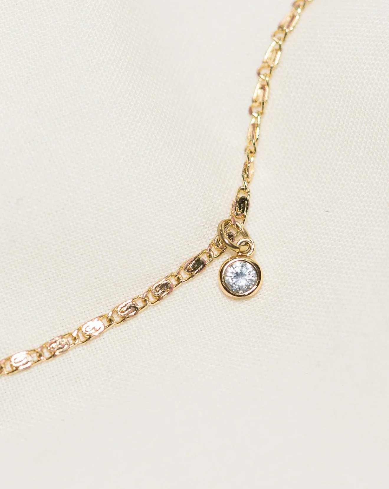 Solitaire CZ Necklace - Image 6