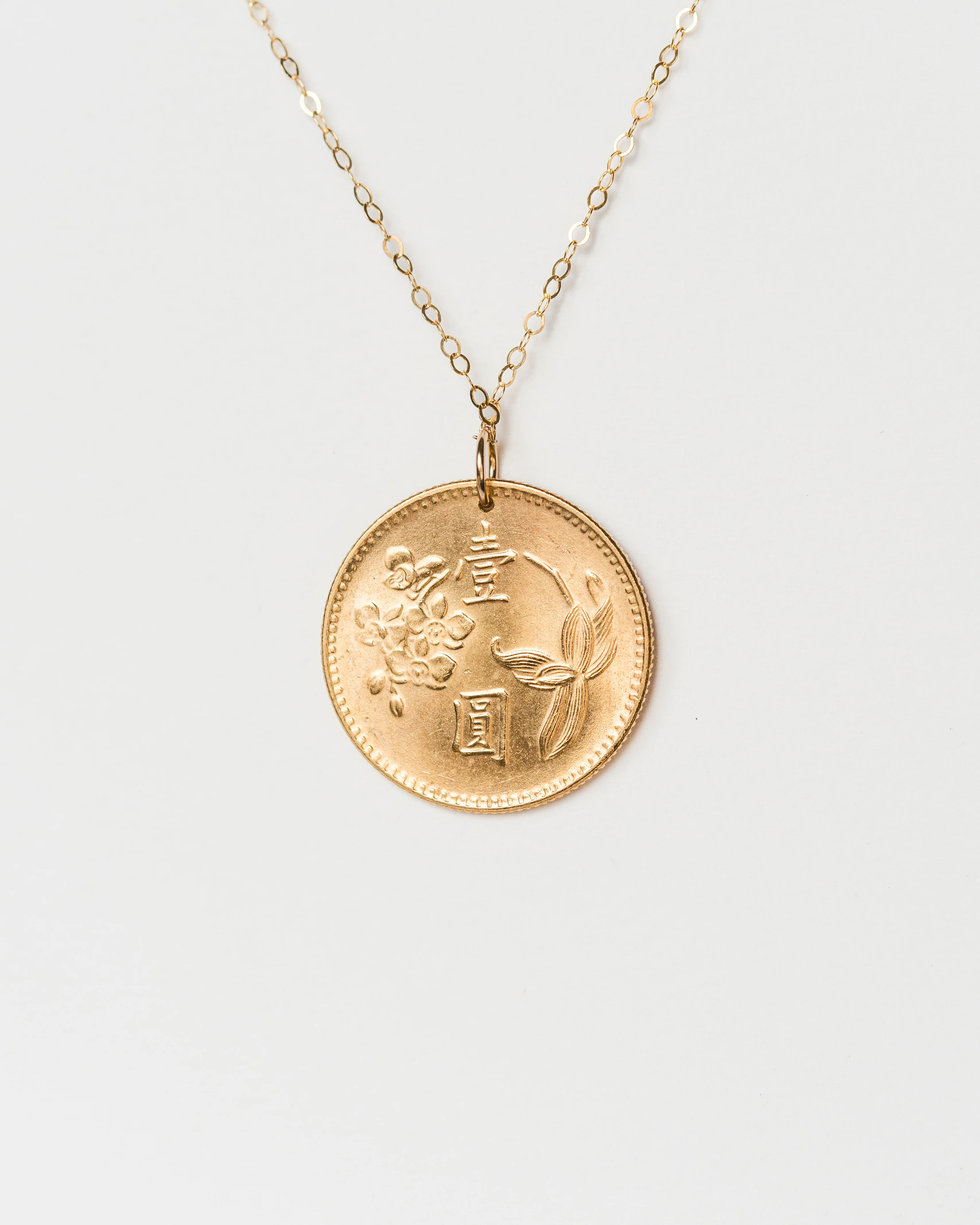 Taiwan | Florals Coin Necklace - Image 5