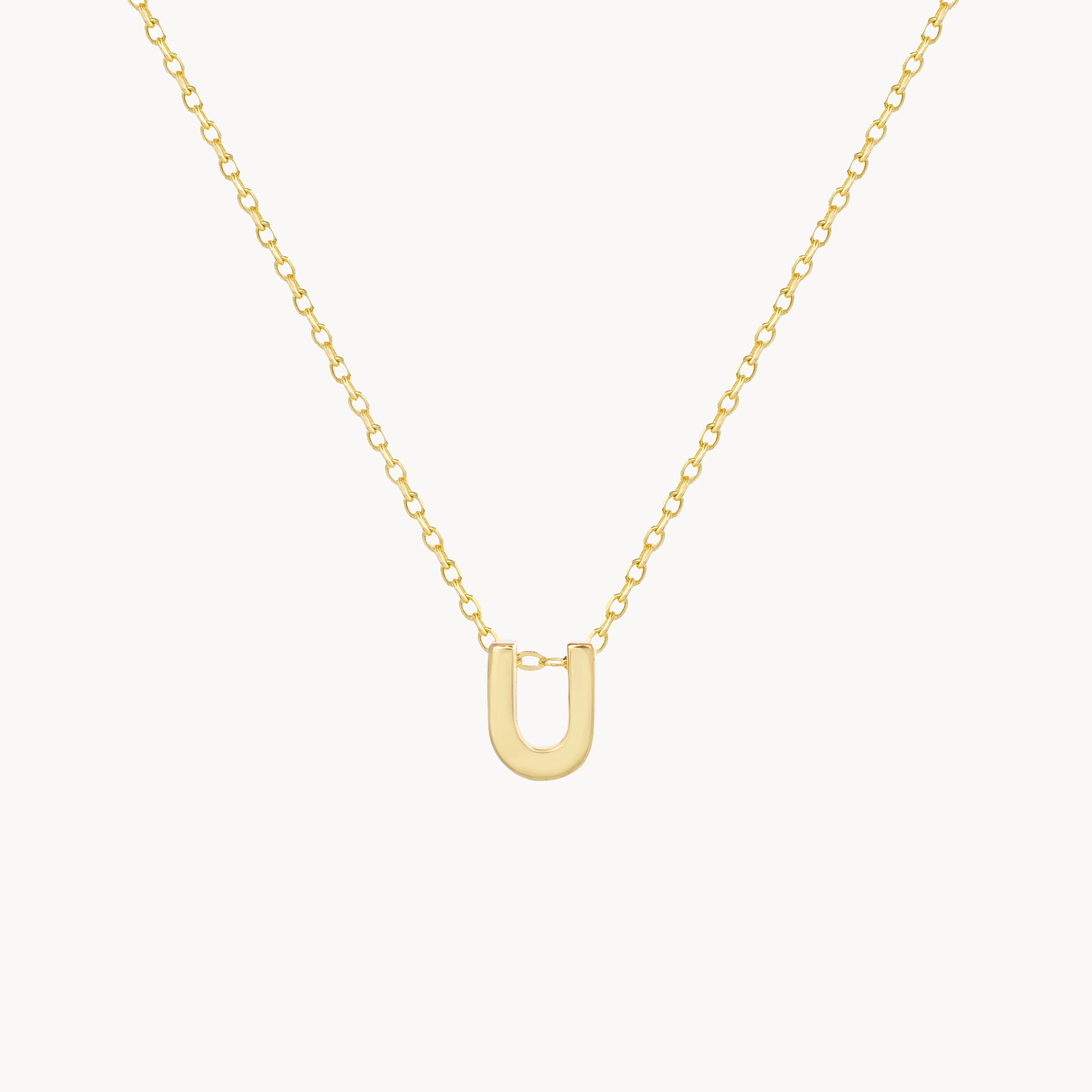 U - Alphabet Necklace