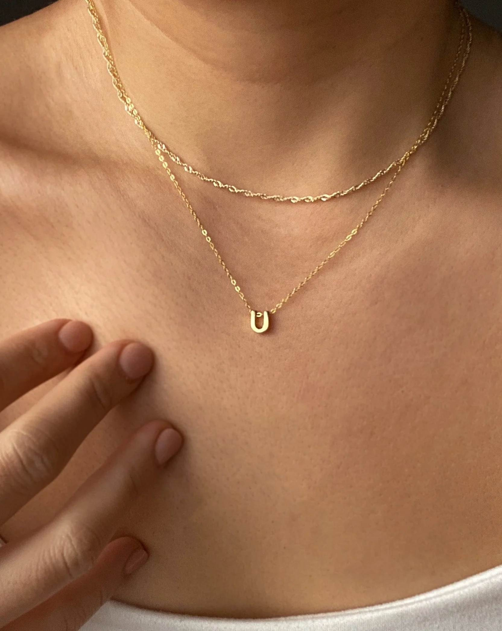 U - Alphabet Necklace - Image 3
