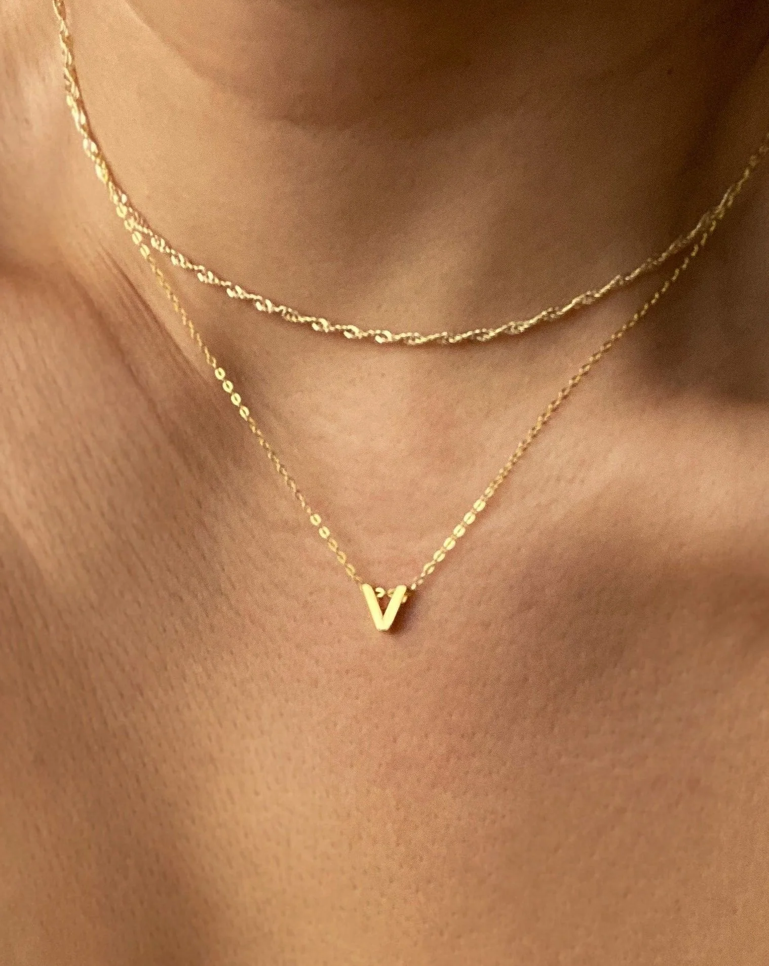 V - Alphabet Necklace - Image 2
