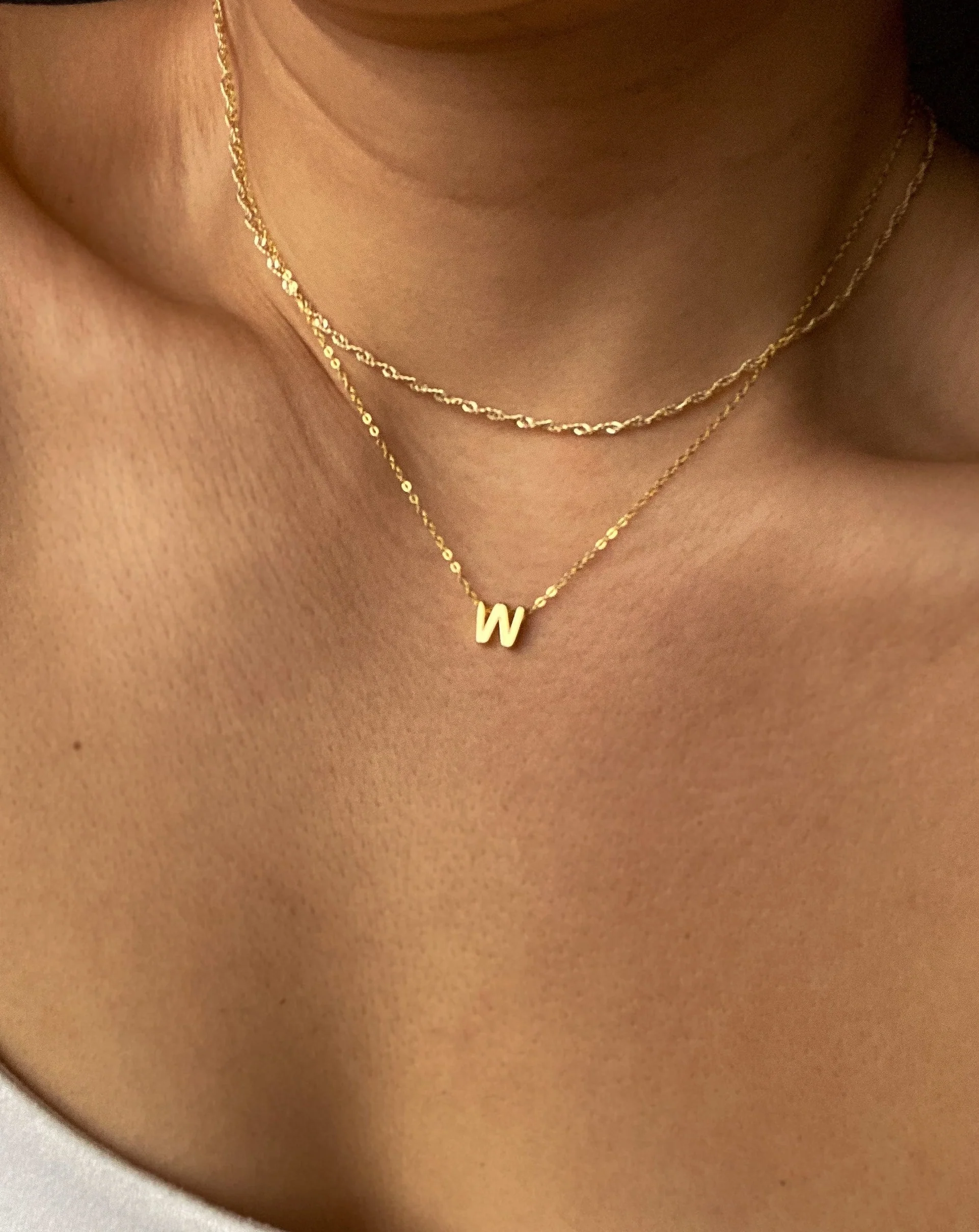 W - Alphabet Necklace - Image 3