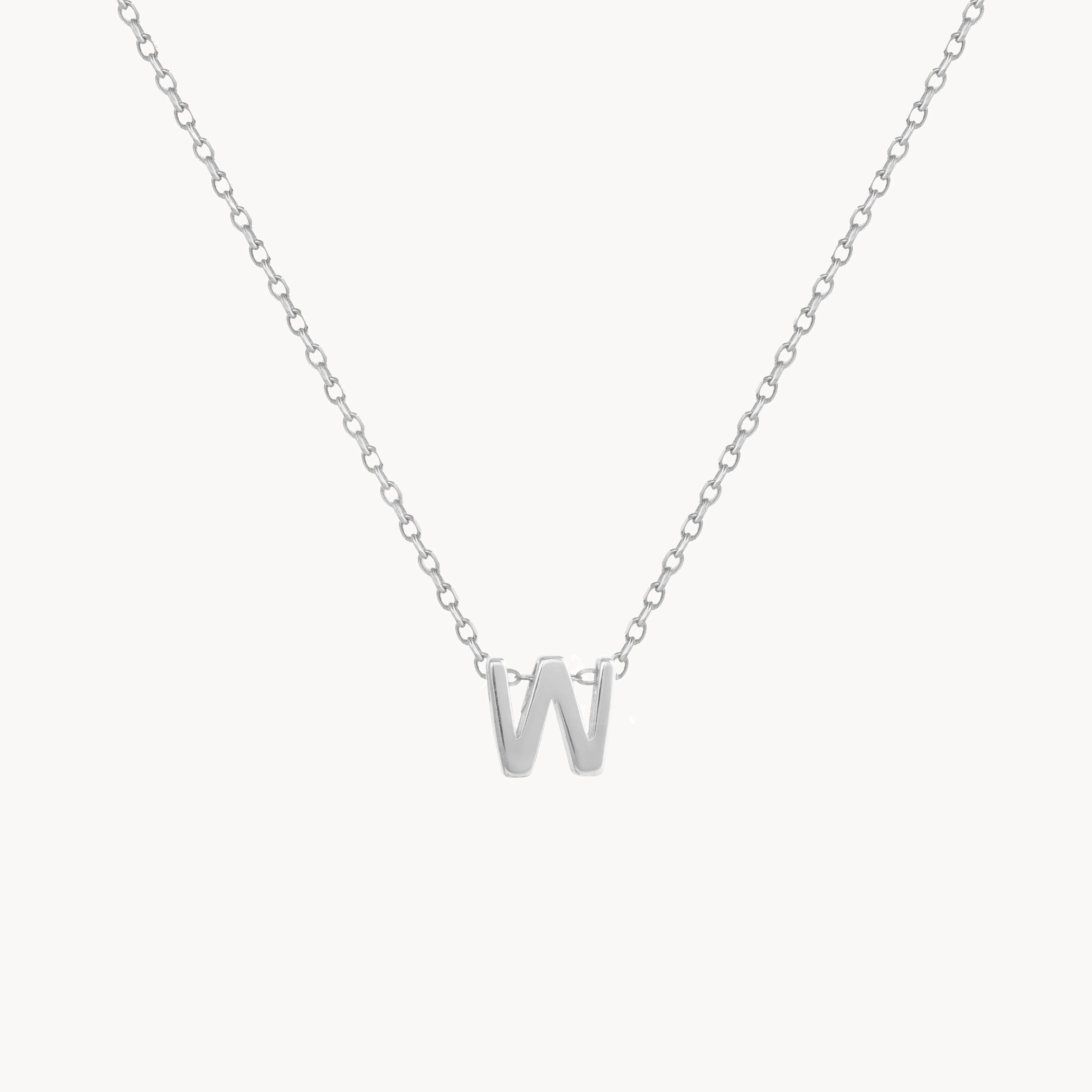 W - Alphabet Necklace - Image 4