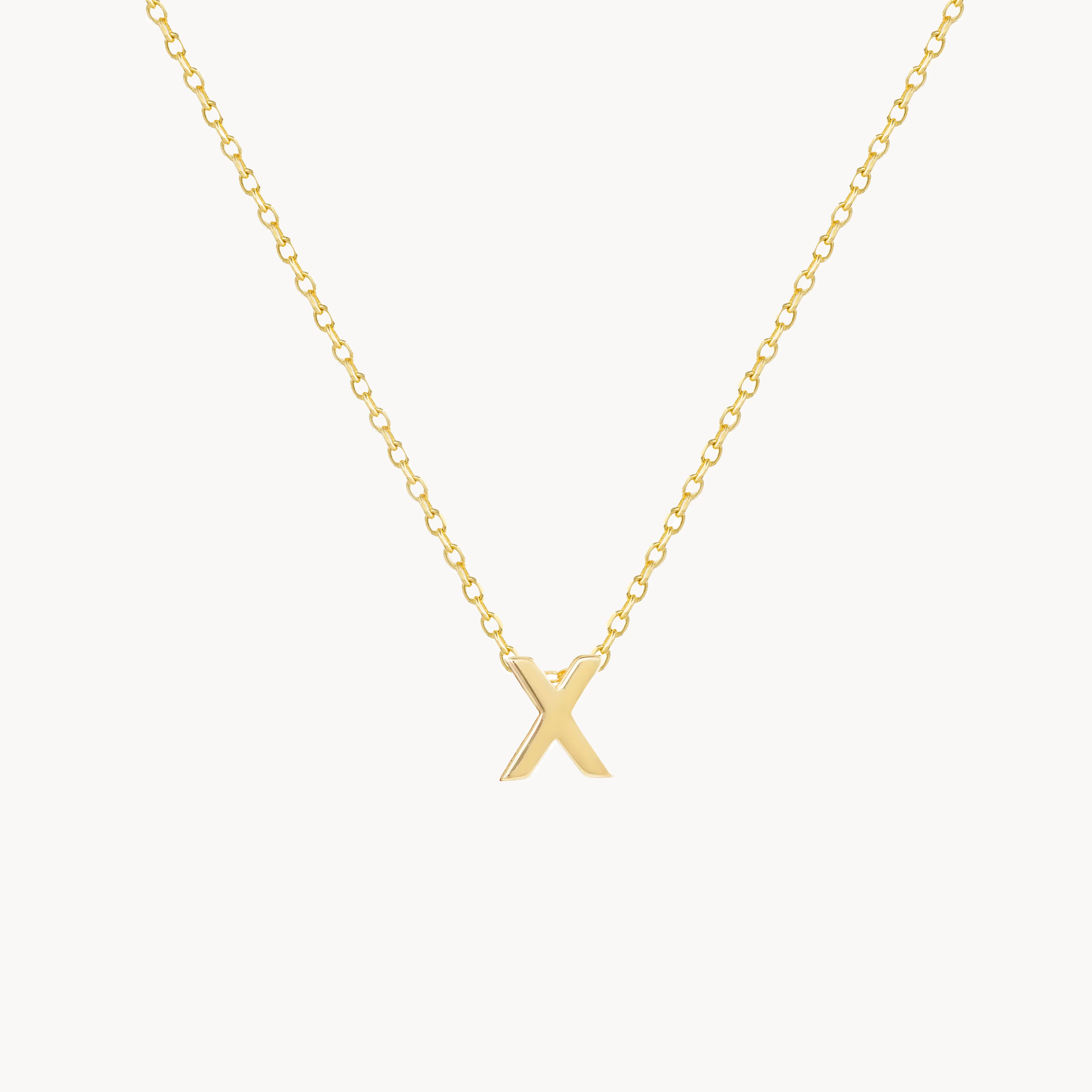 X - Alphabet Necklace