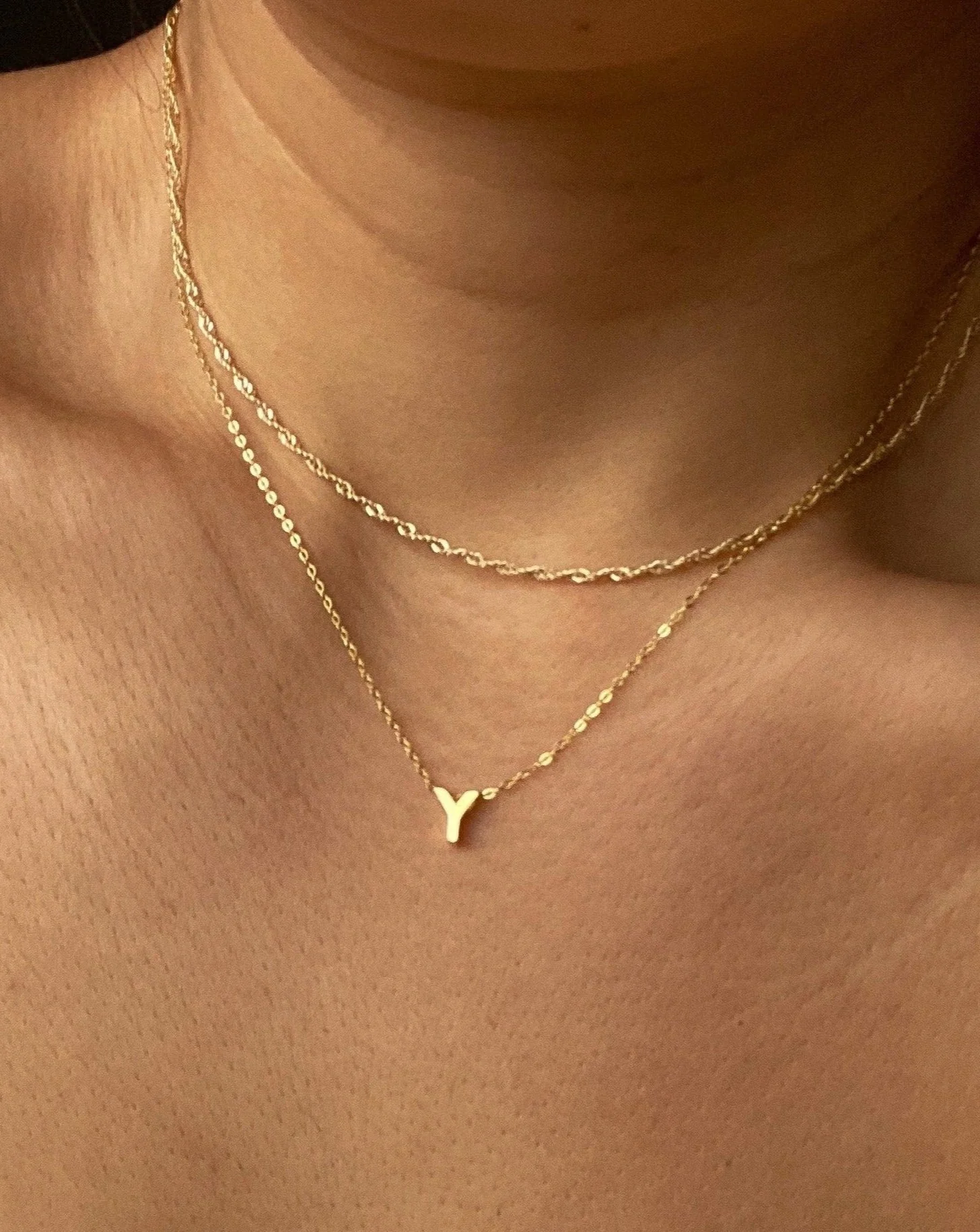 Y - Alphabet Necklace - Image 2