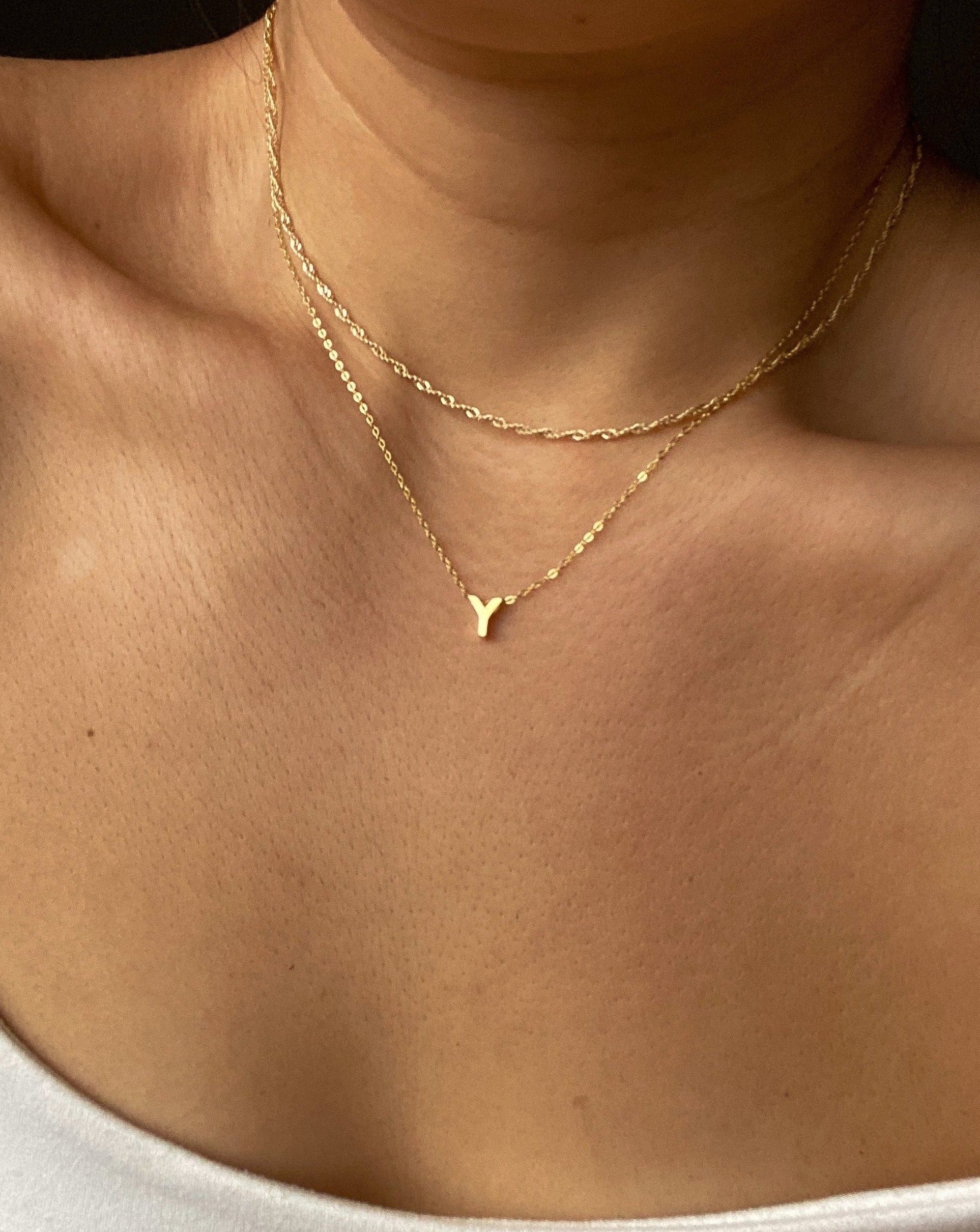 Y - Alphabet Necklace - Image 3