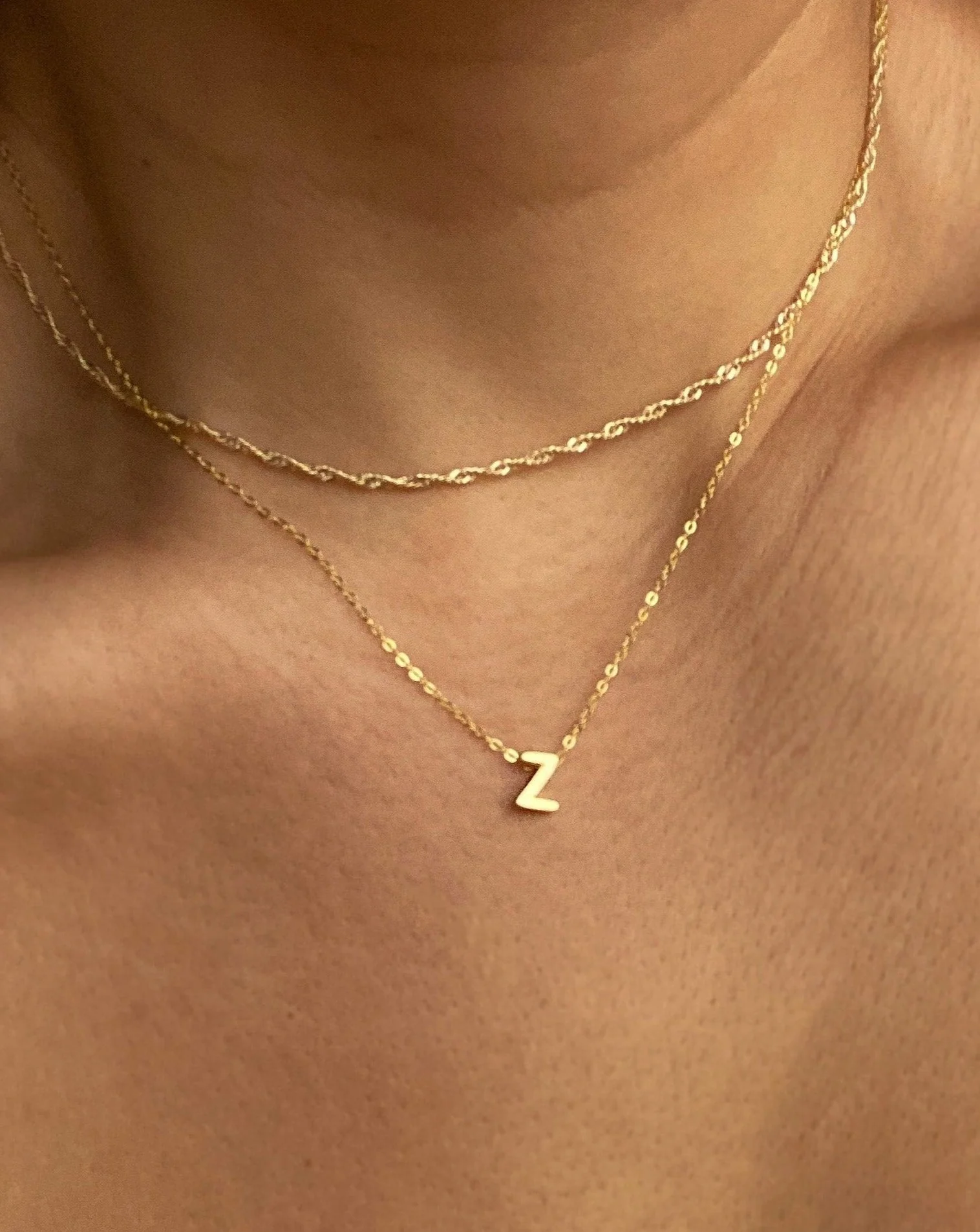 Z - Alphabet Necklace - Image 2