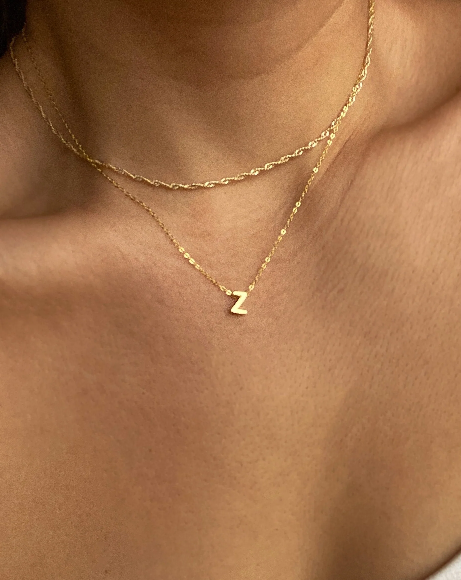Z - Alphabet Necklace - Image 3